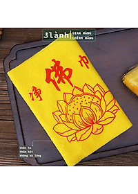 Bộ Vệ Sinh Bàn Thờ Khăn Lau Chổi Quét 3 Lành Dọn Dẹp Bàn Thờ Phật Thổ Địa Thần Tài Gia Tiên Tâm Linh Cuối Năm