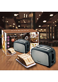 Máy nướng bánh mỳ sandwich  SOKANY  HJT 008s , 800W - Hàng chính hãng