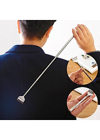 Cây Gãi Lưng Massage Hình Bàn Tay Inox Kéo Dài Rút Gọn (Có Hàng Sẵn) - MASA1030