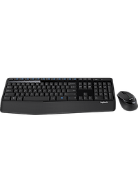 Combo chuột và bàn phím không dây Logitech MK345 - Hàng chính hãng
