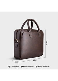 Cặp Công Sở Lata ( Thời trang nam basic - Cặp da CA41 )