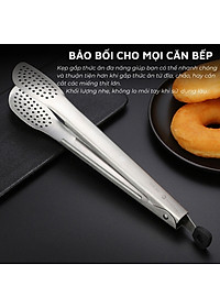 Kẹp gắp thức ăn đa năng inox 304 DandiHome