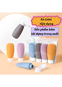 Set Chai Chiết Du Lịch 4 Màu Pastel Siêu Xinh Combo Chai Chiết Mỹ Phẩm Mini – Gọn Nhẹ, Sang Xịn Bộ Chiết Đựng Mỹ Phẩm Du Lịch – Nhỏ Gọn Chuẩn Trend Set Chai Silicone Du Lịch – Không Rò Rỉ, Mềm Mịn SBộ Chai Mini Đi Du Lịch – Màu Dễ Thương, Dễ Phân Loại
