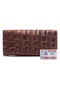 Bóp da nữ vân cá sấu lớn 2 gấp nhiều màu Huy Hoàng HP3116-17-18 + tặng 01 áo thun