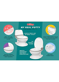 Bô vệ sinh Nuby siêu ngộ nghĩnh dành cho bé yêu từ 0 tuổi trở lên