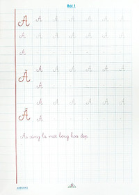 Vở Ô Ly Tập Viết - Chữ Cái - Theo Chuẩn Chương Trình Sách Giáo Khoa Mới - Chân Trời Sáng Tạo