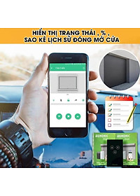 Công Tắc Cửa Cuốn Thông Minh Hunonic Door Trắng│Công tắc điều khiển cửa cuốn từ xa bằng điện thoại -2022