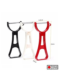 Dụng cụ bào vỏ lưỡi thép Echo Metal loại cán thẳng hàng Made in Japan