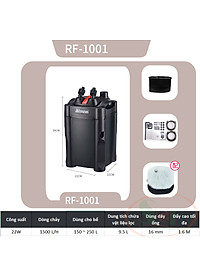 Lọc thùng Atman RF 501, 701, 1001, 1301 canister filter lọc ngoài bể cá tép thủy sinh
