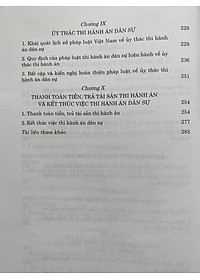 Pháp luật về thủ tục thi hành án dân sự