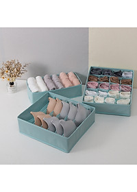 Set 3 Hộp Đựng Đồ Lót Túi Đựng Đồ Lót, Tất Vớ, Đựng Đồ Đa năng Gấp Gọn Đa Năng - Hàng Loại 1 - Chính Hãng MINIIN