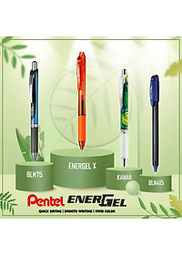 Bút Bi Nước Nhật Bản Mực Gel Pentel Energel BL107 | Trơn Mượt Siêu Nhanh Khô Ngòi 0.7mm (nhiều màu)