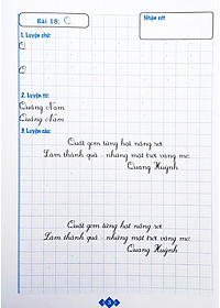 Vở Luyện Viết Chữ Đẹp Lớp 3 - Tập 2 (Biên Soạn Theo Chương Trình Sách Giáo Khoa Mới)