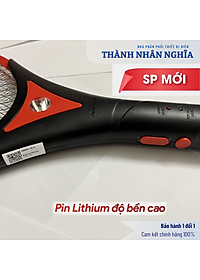 Vợt muỗi Điện Quang ĐQ EMR01 BLR (Pin Lithium, Đen – Đỏ) - Xả nhanh dòng điện 5 giây, gọn nhẹ