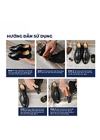 Bộ dụng cụ đánh giày 7 món Linh Chi Bedding kèm 2 hộp xi đánh giày tiện lợi