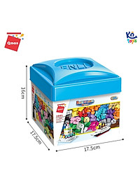 Đồ chơi xếp hình lắp ráp Qman 2901 - Hộp gạch sáng tạo cơ bản (460 mảnh ghép)