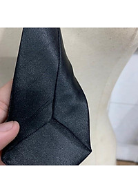 Cà vạt nam nữ bản nhỏ 6cm x36 cm - cà vạt thắt sẵn dây thun Việt nam sản xuất