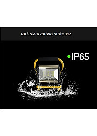 Đèn led siêu sáng sạc điện W808 - 100W