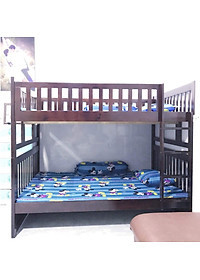 Giường Tầng Amit 1m4 Gỗ Tự Nhiên Nhập Khẩu Phù Hợp Cho Cả Trẻ Em Và Người Lớn