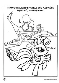 Sách My Little Pony - Jumbo Tô Màu Và Các Trò Chơi 7
