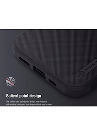 Ốp lưng cho iPhone 15 Pro , 15 Pro Max , 15 Plus , 15 hiệu Nillkin Frosted Shield Pro chống sống chống vân tay - Hàng nhập khẩu