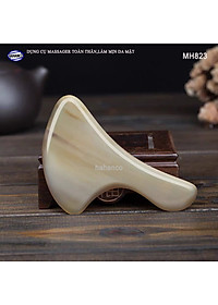 Dụng cụ mát xa làm mịn da mặt và toàn thân bằng sừng (MH823) Giúp lưu thông khí huyết - Chăm sóc sức khỏe