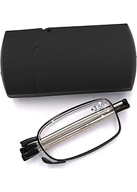 Kính gập 868 màu đen tròng lão 3.5 độ