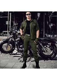 Bộ Quần Áo KaKi Lính Mỹ US ARMY U569 Kiểu Dáng Túi Hộp Chiến Thuật, Chất Liệu Kaki Cao Cấp Phong Cách Lính Cực Ngầu - HÀNG CHÍNH HÃNG