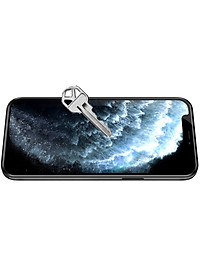 Miếng dán kính cường lực iPhone 12 / iPhone 12 Pro 6.1 inch hiệu Nillkin Amazing CP+ Pro  full màn hình 3D mỏng 0.23mm, Kính ACC Japan, Chống Lóa, Hạn Chế Vân Tay - Hàng chính hãng