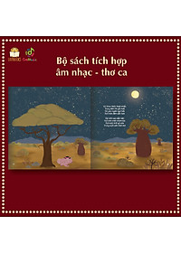 Sách Thơ Âm Nhạc - Cuốn Voi Học Múa Ba-lê - Sách bìa cứng tặng sticker và mã đăng nhập App Cảm thụ âm nhạc