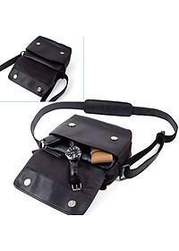 Túi đeo chéo nam Jupiter Bụi Leather DC110 - Da bò thật cao cấp - Bảo hành 12 tháng