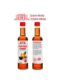 Đặc Sản Phan Thiết - Thùng 6 Chai Nước Mắm Chay 3 Trong 1 Làng Chài Xưa 525Ml Trái Thơm Nấm Ngọt Đậu Nành 300 Năm Truyền Thống
