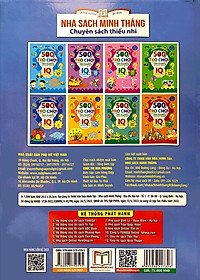 500 Trò Chơi Rèn Luyện IQ (4-10 tuổi) - Khả Năng Ghi Nhớ (Sách Bản Quyền)