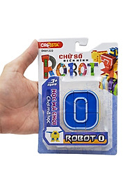 Đồ Chơi Lắp Ráp Biến Hình Robot Chữ Số 0 - Cresta DK81222