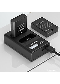 Bộ Pin EN-EL14 1500mAh + Sạc Beston Dùng Cho Máy Ảnh Nikon D3100 D3200 D3300 D3400 D5100 D5200 D5300 D5500 D5600 P7000 - hàng nhập khẩu