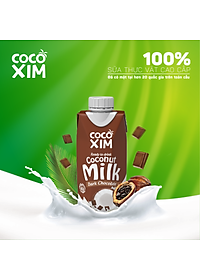 Thùng 12 Hộp Sữa Dừa Cocoxim Socola 330ml/hộp