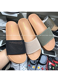 Dép lê nữ quai ngang WOOOHU êm thoáng
