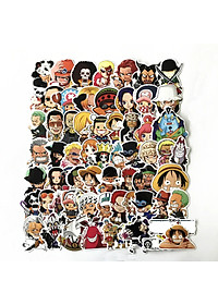 Decal dán tường trang trí các nhân vật hoạt hình sticker trong One Piece (Đảo Hải Tặc) - Hàng Chính Hãng