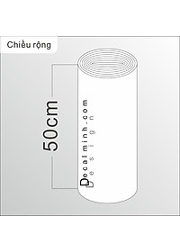 Phim dán kính cửa xe chống nắng 5m ( khổ 50cm)