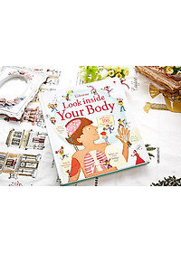 Sách Usborne Look inside Your Body
