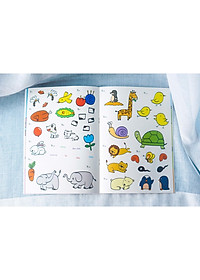 Sách - 300 miếng bóc dán sticker thông minh cho bé 3-12 tuổi (Đinh Tị)