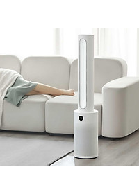 Quạt Không Cánh Lọc Không Khí Xiaomi Mijia 2 In 1 Xoay 150 Độ Khử Khuẩn UV Kết Nối App - Hàng Nhập Khẩu
