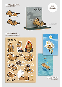 Sách - Mã Tiểu Dã - Vừa Chạy Vừa Khóc - Bìa Cứng - Tặng Kèm 1 Sticker A5 Nhựa Cán Kim Tuyến + 1 Standee Bìa Cứng + 2 Card Bo Góc