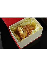 Tượng phật chuẩn đề đính đá đỏ