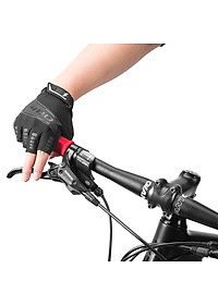 Găng Tay Bao Tay Xe Đạp Nửa Ngón Hở Chống Trơn Trượt Với Thiết Kế Thoáng Khí, Hút Mồ Hôi, Đàn Hồi Chống Sốc Cho Xe Đạp Thể Thao MTB, Địa Hình