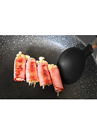 Muôi múc canh Echo Metal 25.5cm đầu muôi bằng silicone, tay cầm inox cao cấp - nội địa Nhật Bản