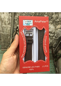 Bộ Dây Da Thay Thế Cho Đồng Hồ Đeo Tay Nam Nữ Nhiều Size