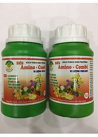 Phân Amino - Combi bổ sung Trung Vi lượng dạng Chelate giúp Siêu kích thích sinh trưởng cho hoa Lan - Hồng - hoa cảnh và các loại cây trồng