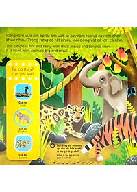 Sách Tương Tác - Sách Chuyển Động - First Explorers - In The Jungle - Trong Khu Rừng