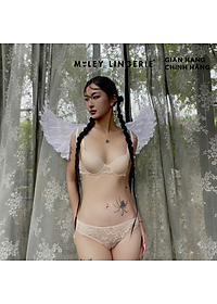 Bộ Áo Và Quần Lót Nữ Modal Phối Ren Fecthing Dream Màu Nude Miley Lingeire - BRL002-FCM04